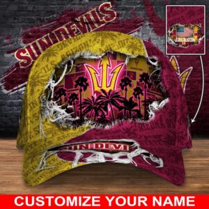 Customized NCAA Arizona State Sun Devils Baseball Cap Trendy Hat Bliss