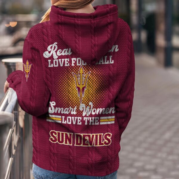 Customized NCAA Arizona State Sun Devils Hoodie 3D Athletic Elegance For Fans