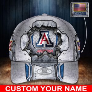 Customized NCAA Arizona Wildcats Baseball Cap Athletic Aura Trends