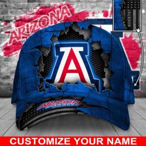 Customized NCAA Arizona Wildcats Baseball Cap Comfy Magic Headpiece