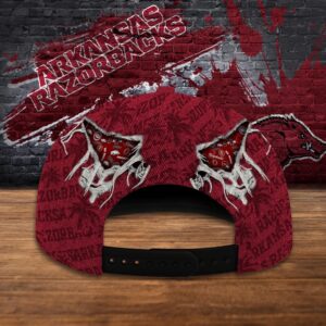 Customized NCAA Arkansas Razorbacks Baseball Cap Trendy Hat Bliss 3 coyxhc.jpg