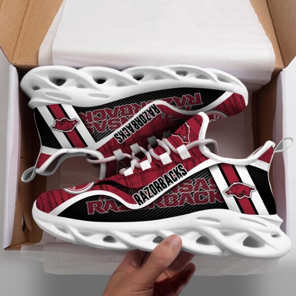 Customized NCAA Arkansas Razorbacks Sneaker Max Soul Shoes Sole Elegance Walk