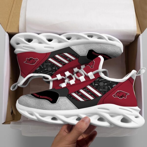 Customized NCAA Arkansas Razorbacks Sneaker Max Soul Shoes Stride Elegance Parade