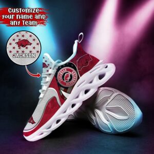 Customized NCAA Arkansas Razorbacks Sneaker Max Soul Shoes Stride Glamorous Soul 2 f9elkp.jpg