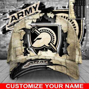 Customized NCAA Army Black Knights Baseball Cap Comfy Magic Headpiece