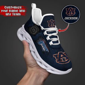 Customized NCAA Auburn Tigers Sneaker…