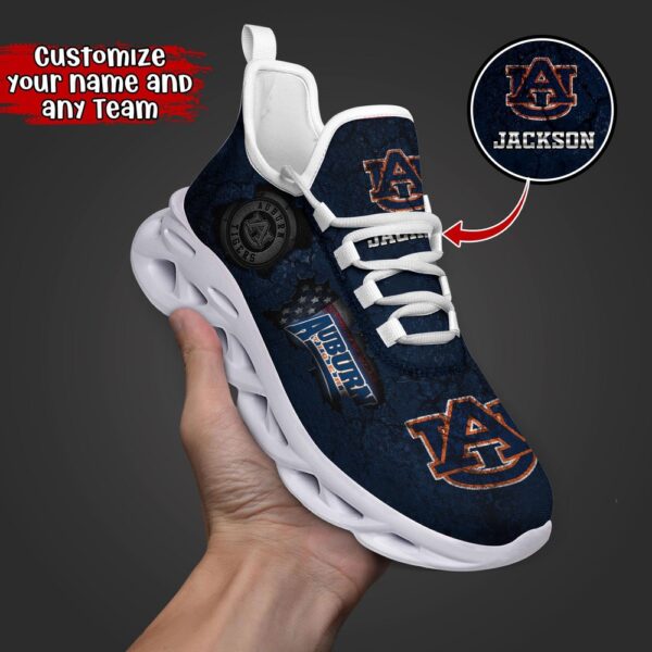 Customized NCAA Auburn Tigers Sneaker Max Soul Shoes Max Comfort