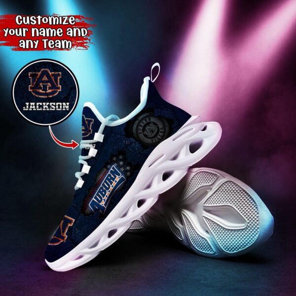 Customized NCAA Auburn Tigers Sneaker Max Soul Shoes Max Comfort