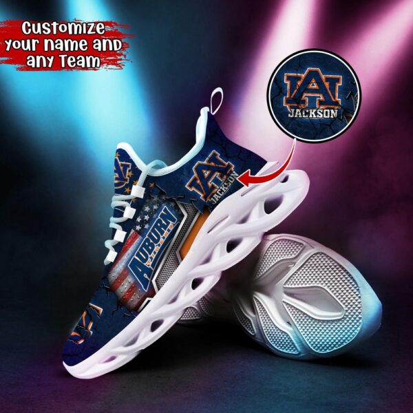 Customized NCAA Auburn Tigers Sneaker Max Soul Shoes Stride In Style