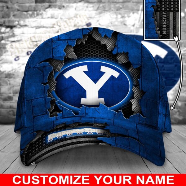 Customized NCAA BYU Cougars Baseball Cap Comfy Magic Headpiece