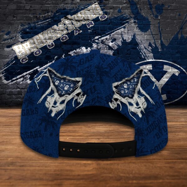 Customized NCAA BYU Cougars Baseball Cap Sleek Layers Of Bliss