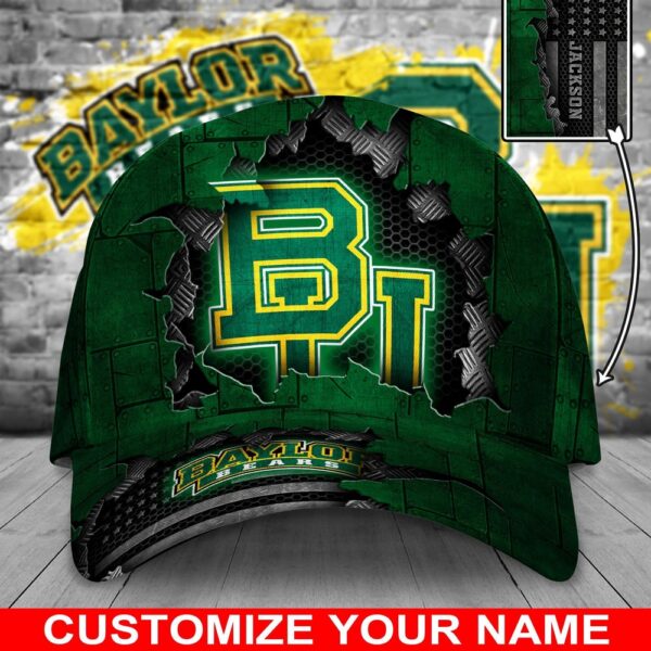 Customized NCAA Baylor Bears Baseball Cap Champion Comfort Fashion