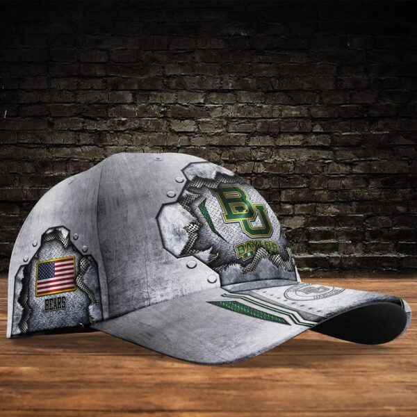 Customized NCAA Baylor Bears Baseball Cap Sleek Layers of Style