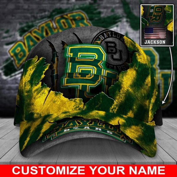 Customized NCAA Baylor Bears Baseball Cap Sleek Trends Parade