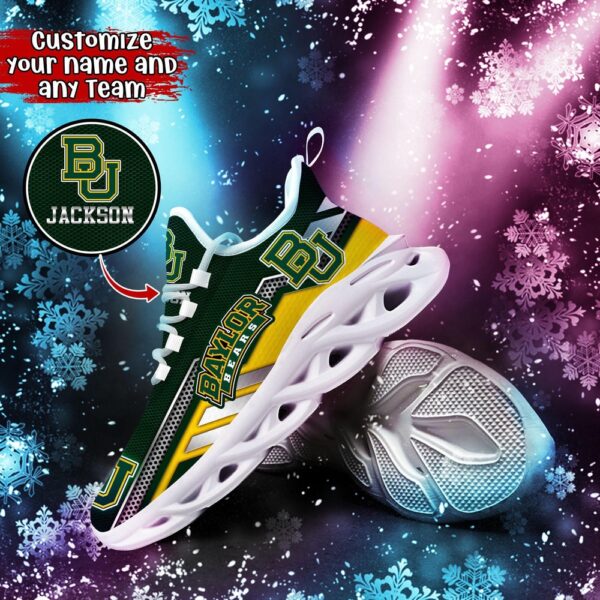 Customized NCAA Baylor Bears Sneaker Max Soul Shoes Stride Chic Blissful Parade