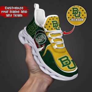 Customized NCAA Baylor Bears Sneaker…