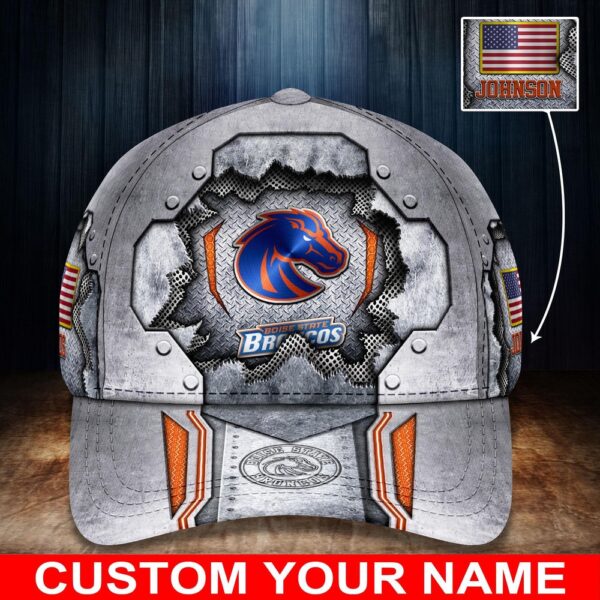 Customized NCAA Boise State Broncos Baseball Cap Elegance In Style