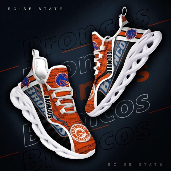 Customized NCAA Boise State Broncos Sneaker Max Soul Shoes Stride Into Elegance