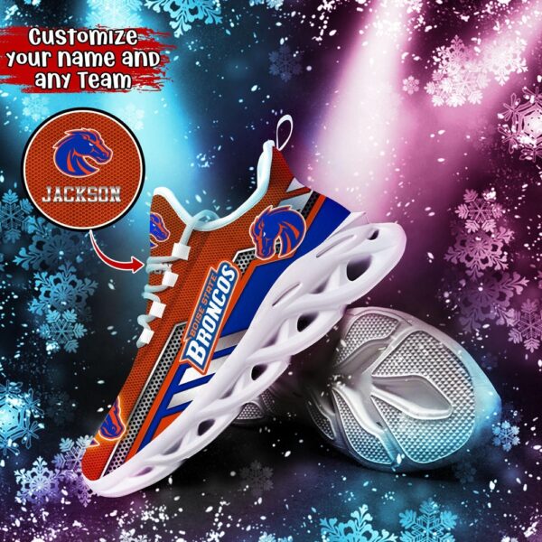 Customized NCAA Boise State Broncos Sneaker Max Soul Shoes Stride Stylishly