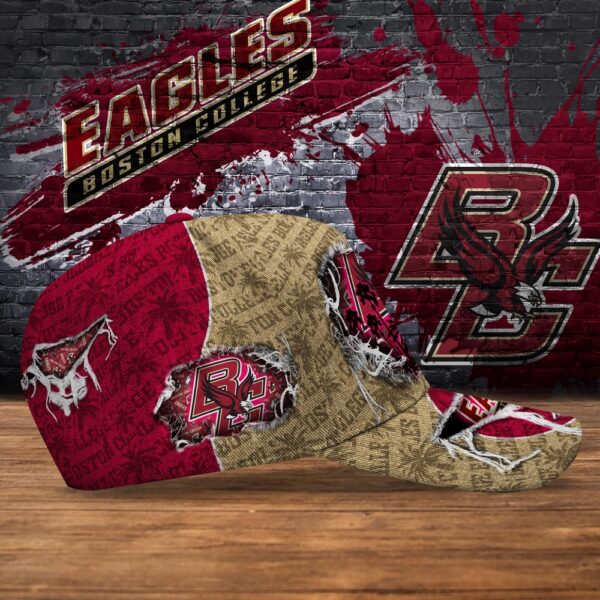 Customized NCAA Boston College Eagles Baseball Cap Sleek Layers Of Bliss