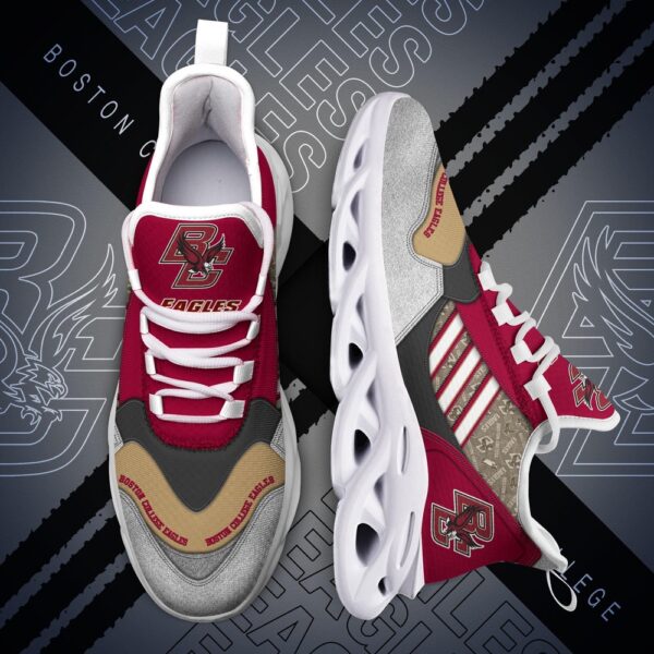 Customized NCAA Boston College Eagles Sneaker Max Soul Shoes Kick Bliss Parade