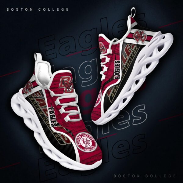 Customized NCAA Boston College Eagles Sneaker Max Soul Shoes Stride Glamour