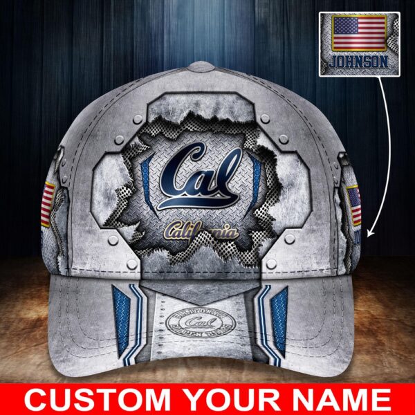 Customized NCAA California Golden Bears Baseball Cap Athletic Aura Trends