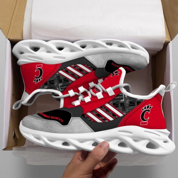 Customized NCAA Cincinnati Bearcats Sneaker Max Soul Shoes Kick Bliss Parade