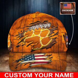 Customized NCAA Clemson Tigers Baseball Cap Casual Elegance Threads 1 b9x1wq.jpg