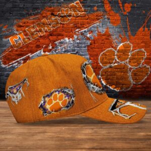 Customized NCAA Clemson Tigers Baseball Cap Chic Vibes in Headwear 2 gqj8sx.jpg