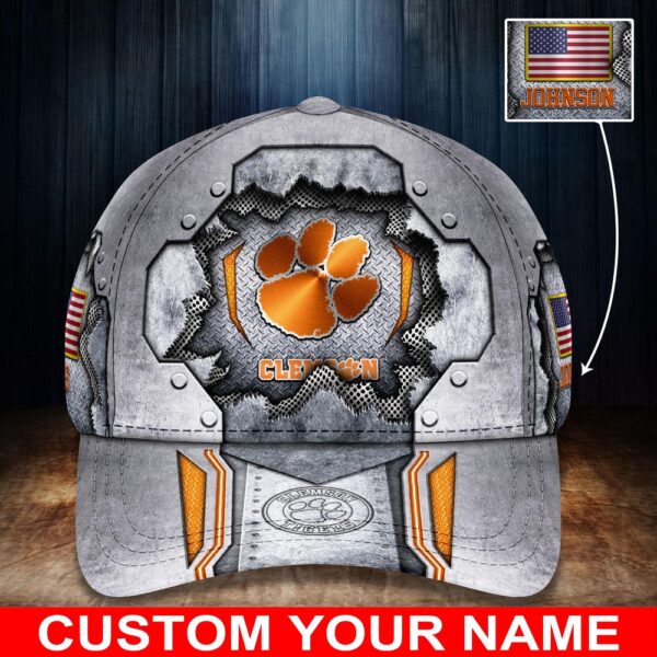 Customized NCAA Clemson Tigers Baseball Cap Elegance In Style