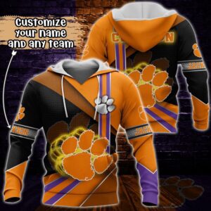 Customized NCAA Clemson Tigers Hoodie…