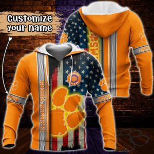 Customized NCAA Clemson Tigers Hoodie…