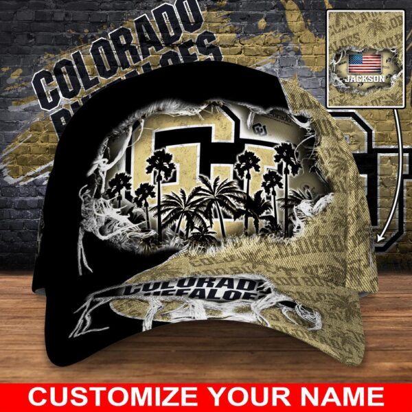 Customized NCAA Colorado Buffaloes Baseball Cap Sleek Layers Of Bliss