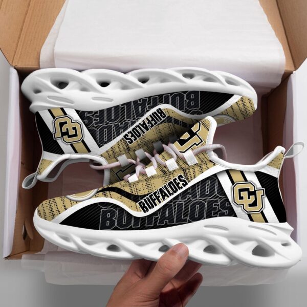 Customized NCAA Colorado Buffaloes Sneaker Max Soul Shoes Stride Glamour