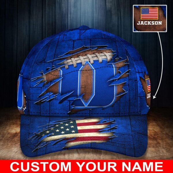 Customized NCAA Duke Blue Devils Baseball Cap Forward Streetwear Vibes