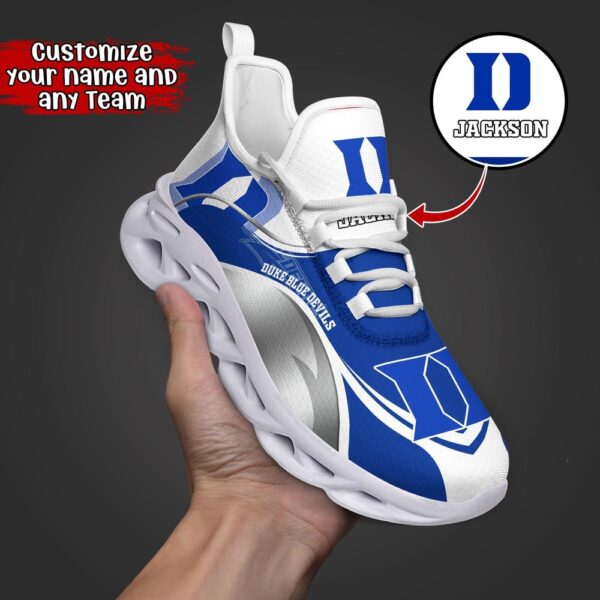 Customized NCAA Duke Blue Devils Sneaker Max Soul Shoes Comfortable For Every Occasion