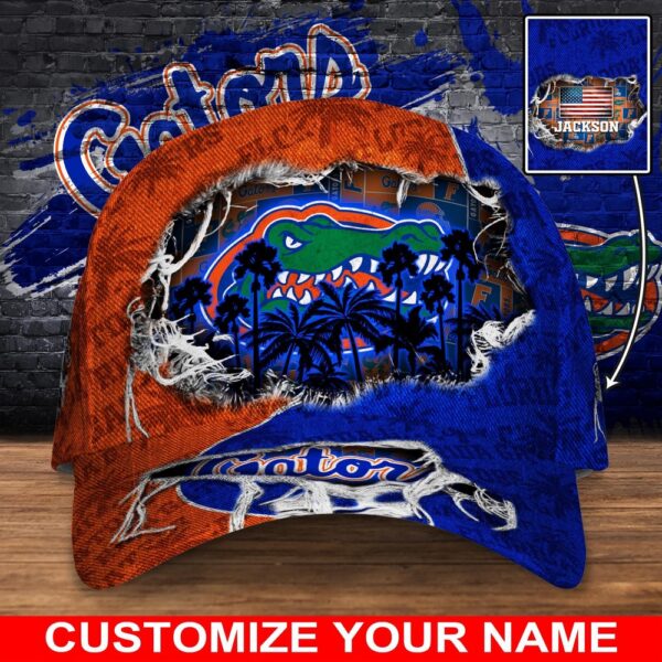 Customized NCAA Florida Gators Baseball Cap Trendy Hat Bliss