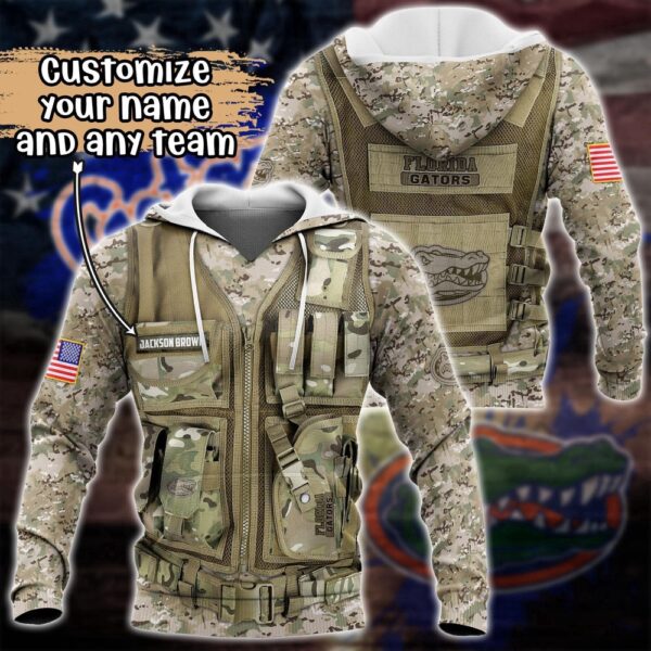 Customized NCAA Florida Gators Hoodie 3D Camo Hoodie Harmony For Fans