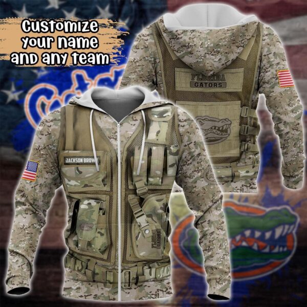 Customized NCAA Florida Gators Hoodie 3D Camo Hoodie Harmony For Fans