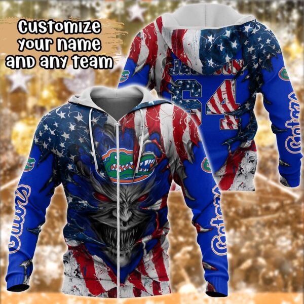 Customized NCAA Florida Gators Hoodie 3D Signature Style For Fans