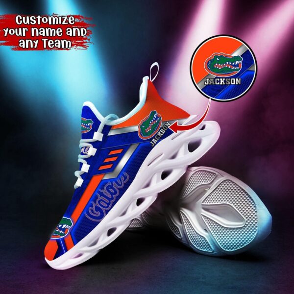 Customized NCAA Florida Gators Sneaker Max Soul Shoes Soulful Steps