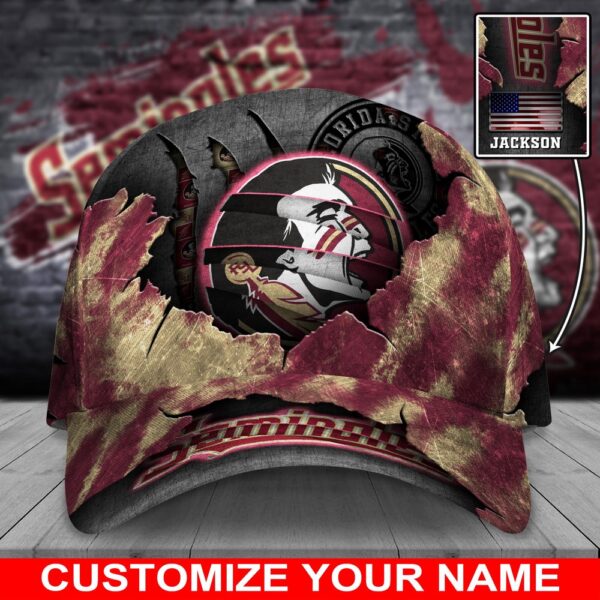 Customized NCAA Florida State Seminoles Baseball Cap Sleek Trends Parade