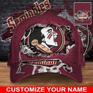 Customized NCAA Florida State Seminoles Baseball Cap Trendsetting Threads Fashion 1 ajodis.jpg