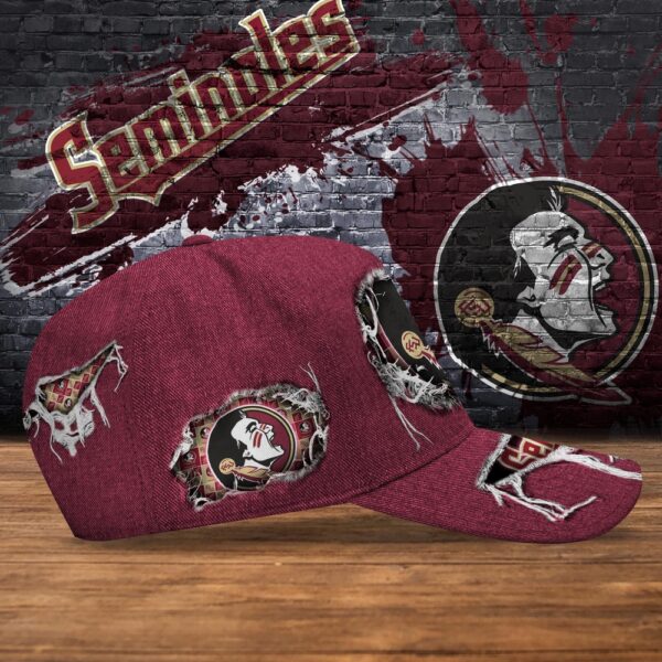 Customized NCAA Florida State Seminoles Baseball Cap Trendsetting Threads Fashion