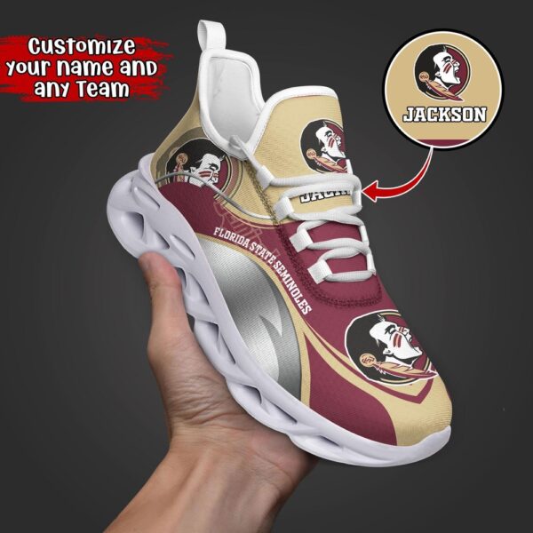 Customized NCAA Florida State Seminoles Sneaker Max Soul Shoes Comfortable For Every Occasion