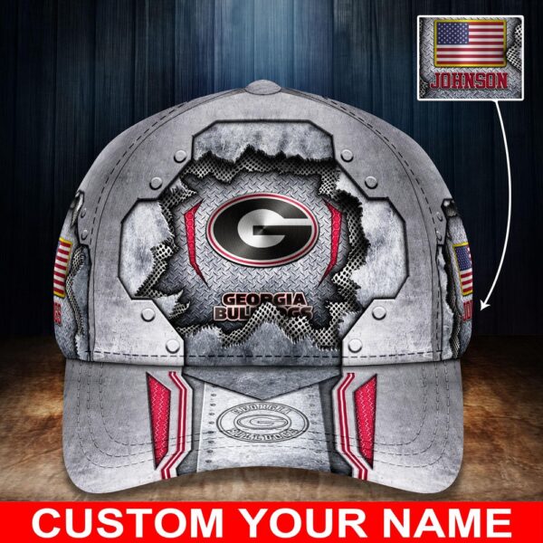 Customized NCAA Georgia Bulldogs Baseball Cap Elegance In Style