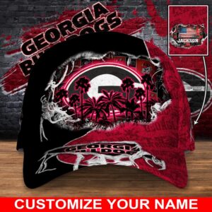 Customized NCAA Georgia Bulldogs Baseball Cap Sporty Elegance Vibes 1 iczaig.jpg