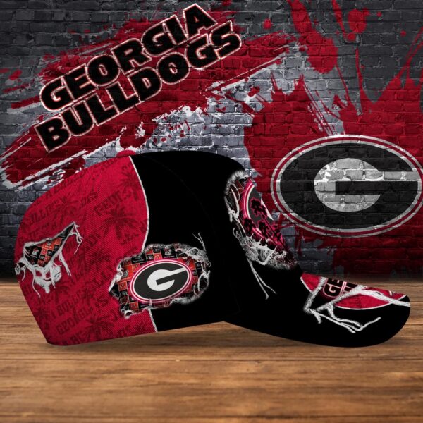 Customized NCAA Georgia Bulldogs Baseball Cap Sporty Elegance Vibes