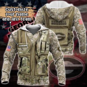 Customized NCAA Georgia Bulldogs Hoodie 3D Camo Parade For Fans 1 fd1pwe.jpg